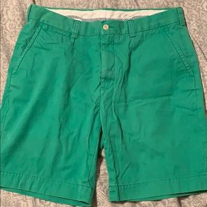 Polo Shorts. Size 34. Green.